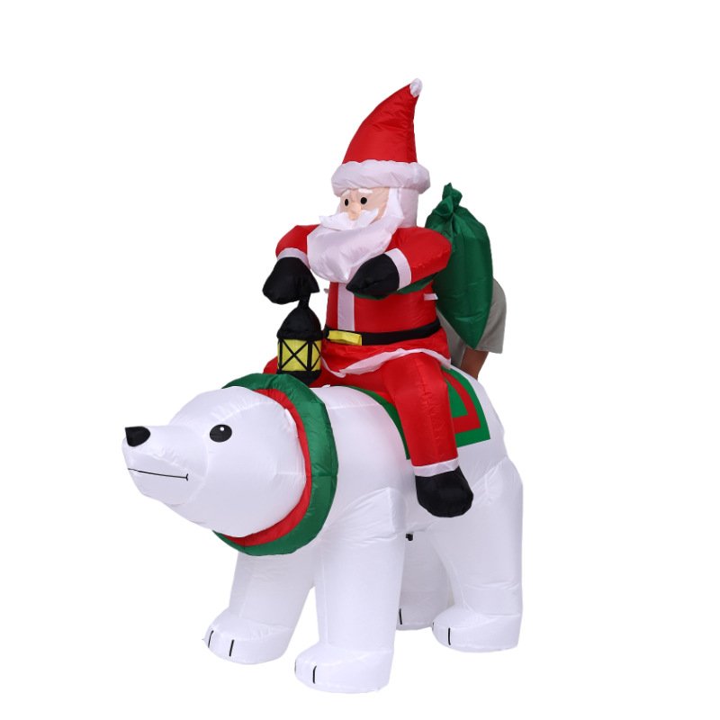 Inflable Navidad Oso Polar de 1.8 metros