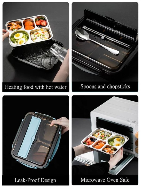 Vianda escolar V1 acero inoxidable - Imagen 5