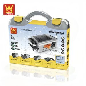 Kit de Caja de baterías,  Motores ejes y engranajes Bloques Construcción 9686 Wange