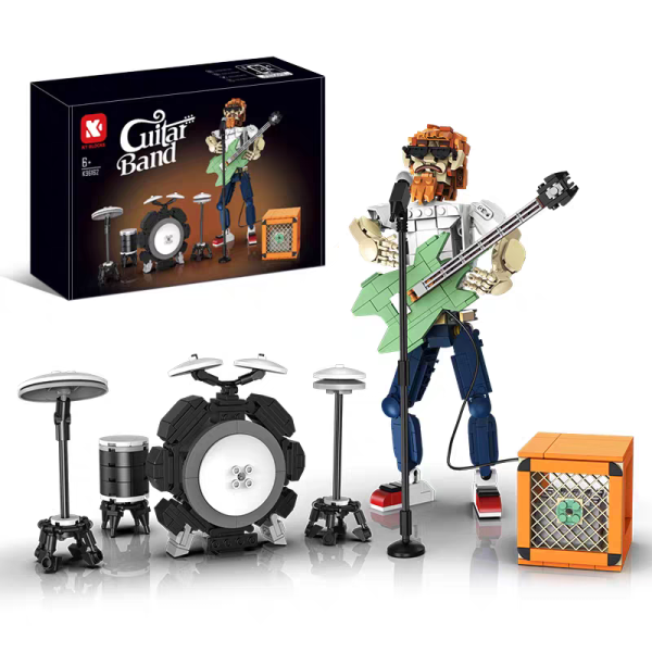 Guitarrista con corneta Bluetooth KeeYee World de 721 piezas - Imagen 4