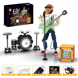 Guitarrista con corneta Bluetooth KeeYee World de 721 piezas