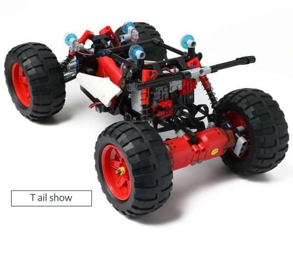 Buggy Bigfoot Climbing KeeYee World robótico de 366 piezas App y programación Tipo Scratch - Imagen 4