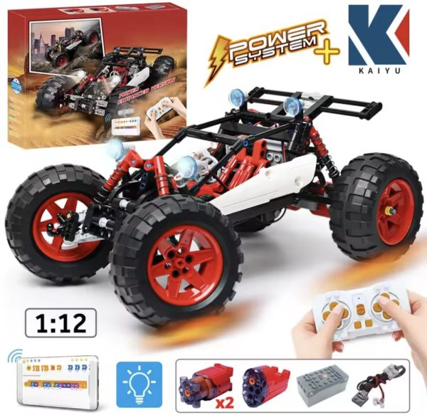 Buggy Bigfoot Climbing KeeYee World robótico de 366 piezas App y programación Tipo Scratch - Imagen 3