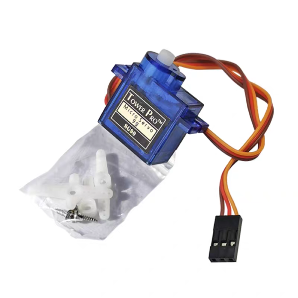 Servomotor SG90 9g 180 grados 1KG Torque (Original Chip） - Imagen 2