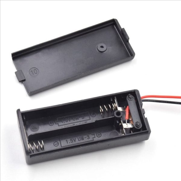 Kit de baterías AAA recargables, porta baterías y cable USB para Microbit - Imagen 5