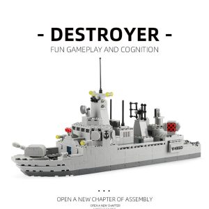 Barco Destructor tipo 45 Marca Wange 533 piezas