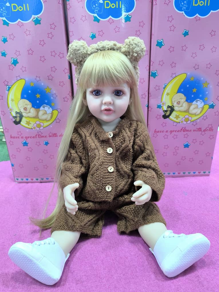 Bebe reborn de 52 cm. (20 pulgadas) originales