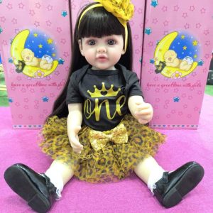 Bebe reborn de 52 cm. (20 pulgadas) originales