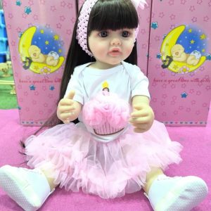 Bebe reborn de 52 cm. (20 pulgadas) originales