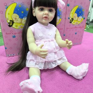 Bebe reborn de 52 cm. (20 pulgadas) originales