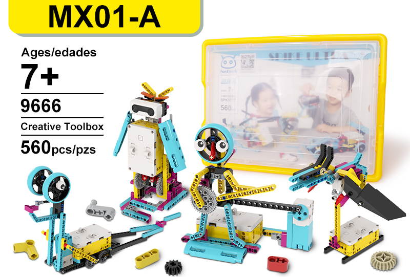 Caja Bloques de Construcción con programación NFC Spike Ultra