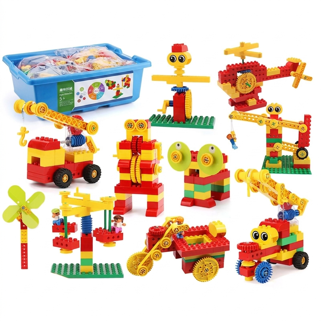 Caja Bloques de Construcción Preescolar V1