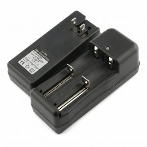 Cargador doble para Baterías 18650