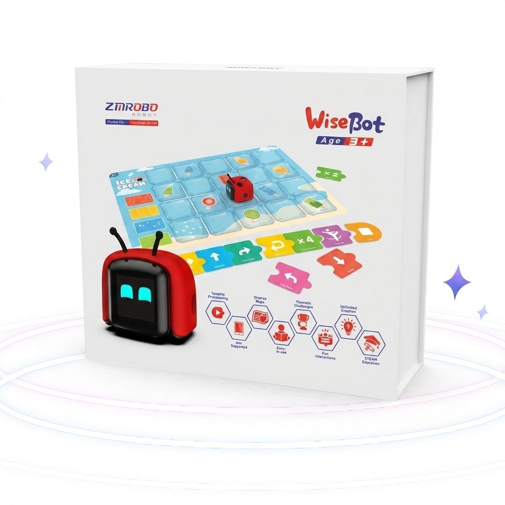 WiseBot: Despierta el ingenio de los más pequeños (Preescolar) programando con ZMROBO