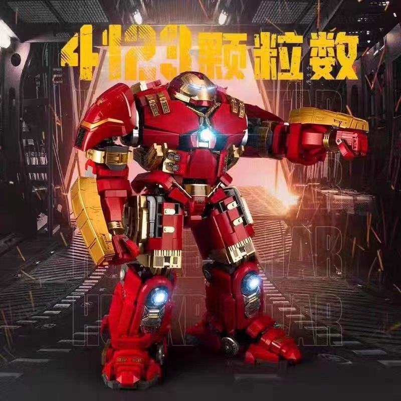 Ironman Hukkbustar Mk44 De 4123 Piezas Bloques Construcción - Imagen 6