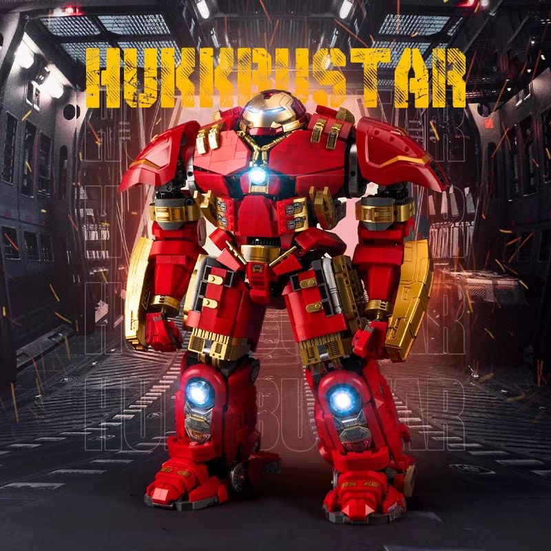 Ironman Hukkbustar Mk44 De 4123 Piezas Bloques Construcción - Imagen 5