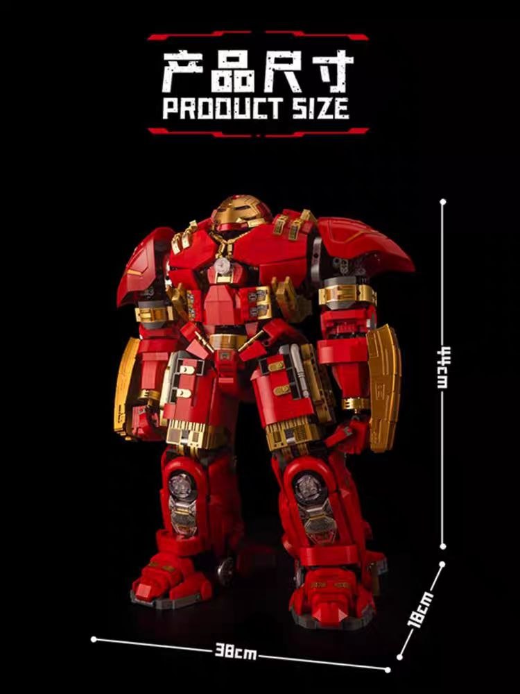 Ironman Hukkbustar Mk44 De 4123 Piezas Bloques Construcción - Imagen 4