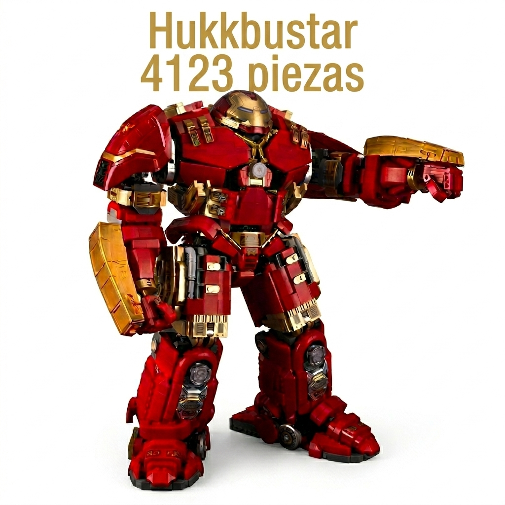 Ironman Hukkbustar Mk44 De 4123 Piezas Bloques Construcción