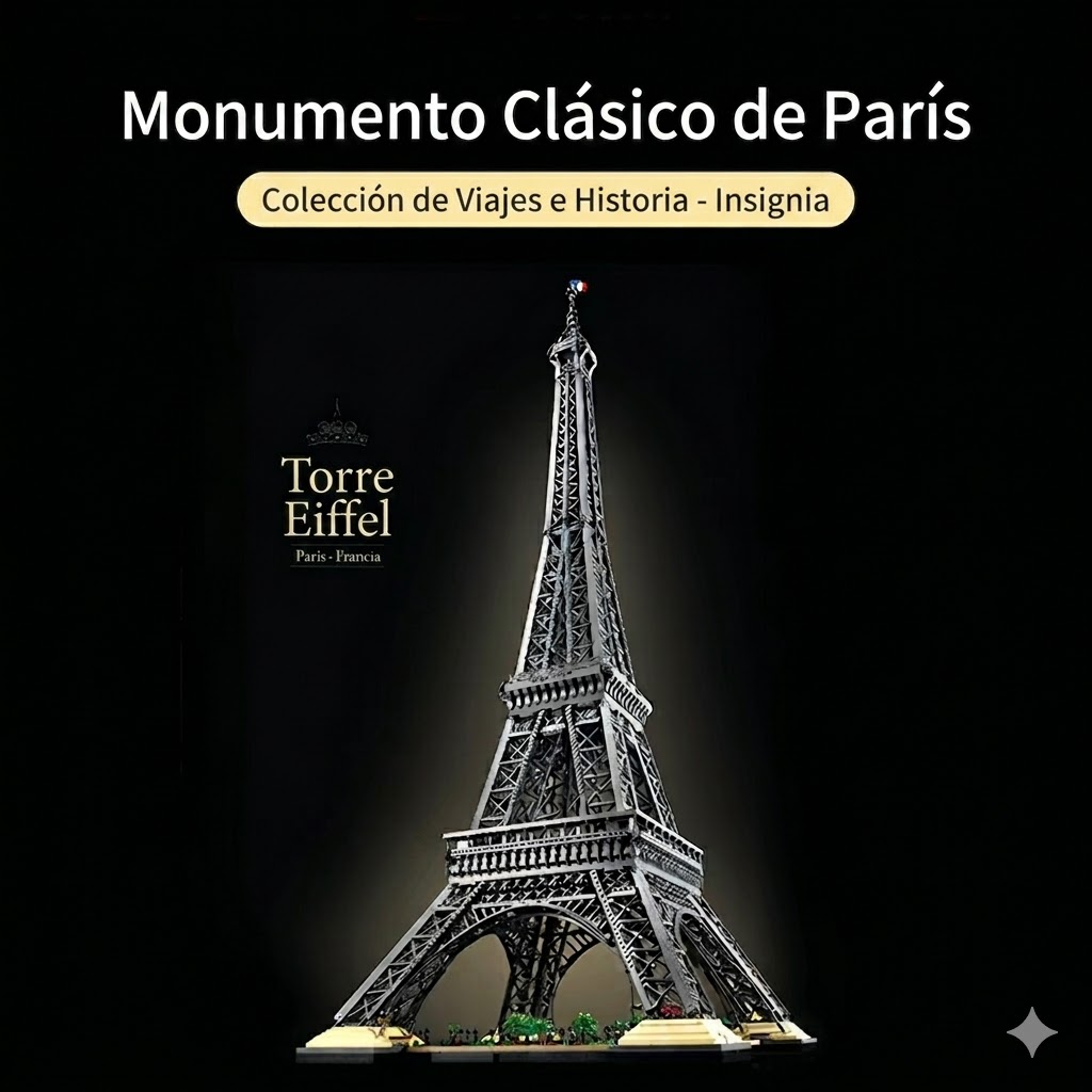 Torre Eiffel de París a Gran Escala De 10.001 Piezas - Imagen 8