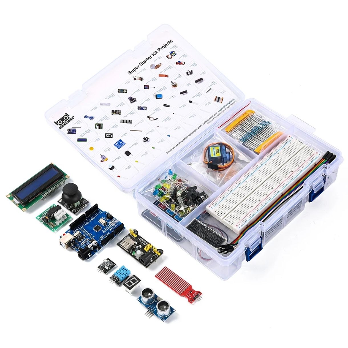 Kit Arduino Uno R3 Basic Starter 177 piezas y sensores - Imagen 3