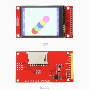 Módulo Pantalla Color TFT de 2.4 Pulgadas con SPI y Ranura MicroSD y lápiz stylus