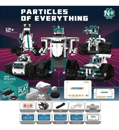 Kit robot 13 en 1 con movimiento de 557 piezas - Imagen 3