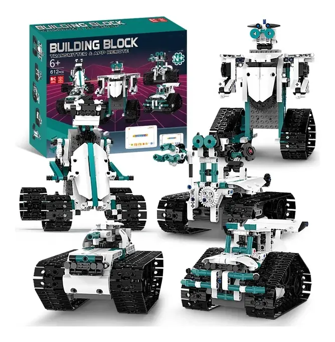 Kit robot 13 en 1 con movimiento de 557 piezas