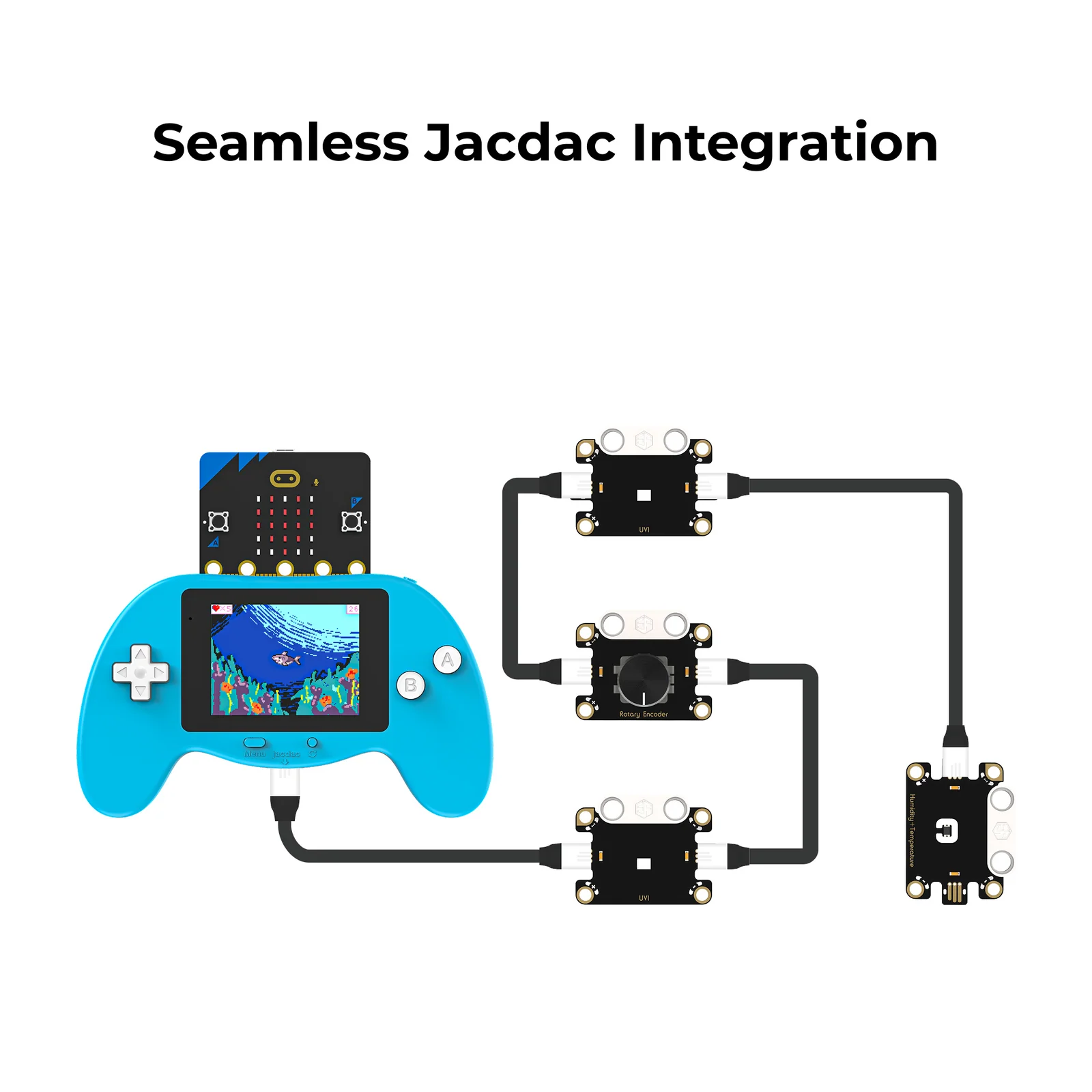 Consola de Programación ELECFREAKS Microsoft MakeCode micro:bit Arcade Pro - Imagen 5
