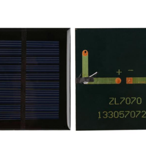 Mini Panel Solar Policristalino de 70x70mm (5V / 100mA)