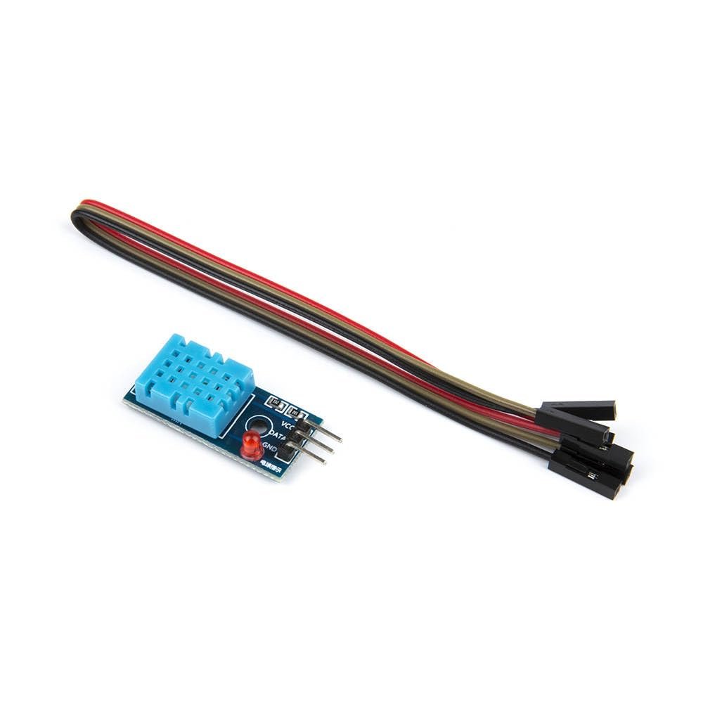Módulo Sensor de Temperatura y Humedad DHT11 con PCB y Cable – Para Arduino, Micro:bit y Prototipado IoT - Imagen 2